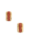 Kate Spade New York What A Snack Pavé Hot Dog Stud Earrings In Multi