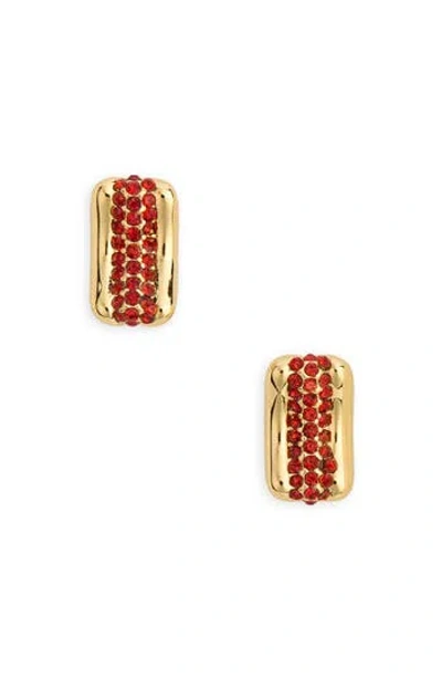 Kate Spade New York What A Snack Pavé Hot Dog Stud Earrings In Multi