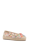Kate Spade New York Whimsical Garden Mesh Espadrille Flat