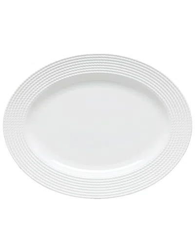 Kate Spade New York Wickford 16in Oval Serving Platter In White