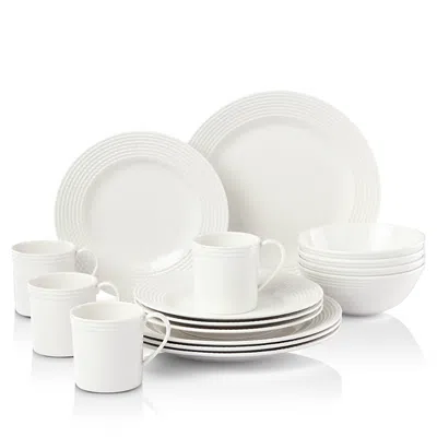 KATE SPADE KATE SPADE NEW YORK WICKFORD DINNERWARE SET, 16 PIECE,L890218