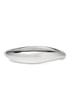Kate Spade New York Molten Bangle Bracelet In Silver