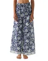 Kate Spade New York Wide Leg Cover-up Pants In Multi