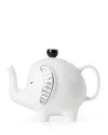 Kate Spade New York Wild Things Elephant Teapot In Off White
