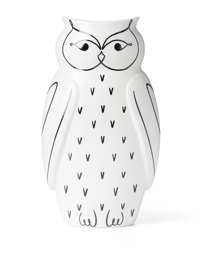 Kate Spade New York Wild Things Owl Vase In White