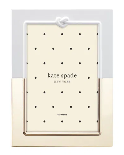 Kate Spade New York With Love 5x7 Frame In Silver