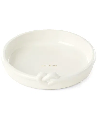 Kate Spade New York With Love Ring Dish In White