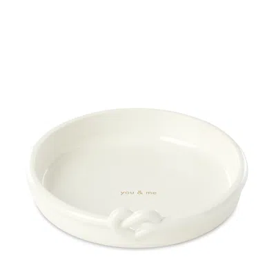 Kate Spade New York With Love Ring Dish In White