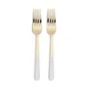 Kate Spade With Love Set Of 2 Tasting Forks In Gold