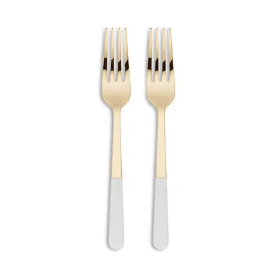 KATE SPADE KATE SPADE NEW YORK WITH LOVE TASTING FORKS, SET OF 2