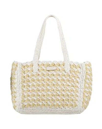 Kate Spade New York Woman Handbag Beige Size - Textile Fibers