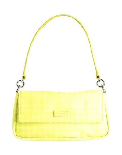 Kate Spade New York Woman Handbag Lime Green Size - Textile Fibers
