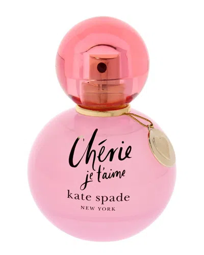 Kate Spade New York Women's 2oz Cherie Je Taime Edp In Transparent