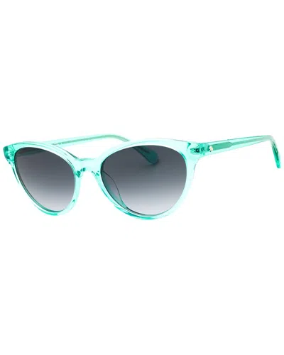Kate Spade New York Women's Adeline/g/s 55mm Sunglasses In Blue