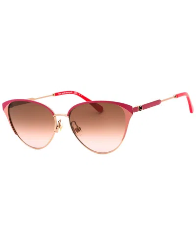 Kate Spade New York Women's Alianna/g/s 56mm Sunglasses In Blue