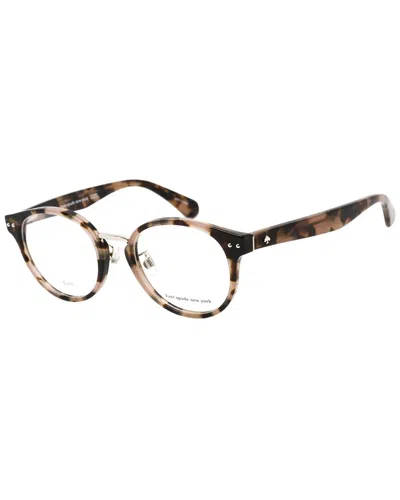 Kate Spade New York Women's Asia/f 50mm Optical Frames In Black