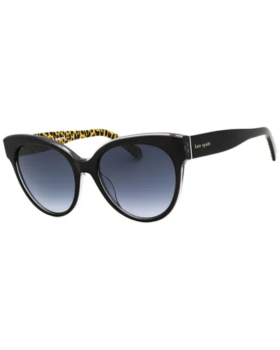 Kate Spade New York Women's Aubriella/g/s 55mm Sunglasses In Black