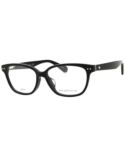 Kate Spade New York Women's Aurelia/f 53mm Optical Frames In Black