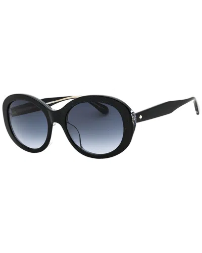 Kate Spade New York Women's Avah/f/s 56mm Sunglasses In Black