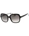 Kate Spade New York Women's Babbette/g/s 55mm Polarized Sunglasses In Black