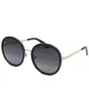 Kate Spade New York Women's Barlettaos 54mm Sunglasses In Black