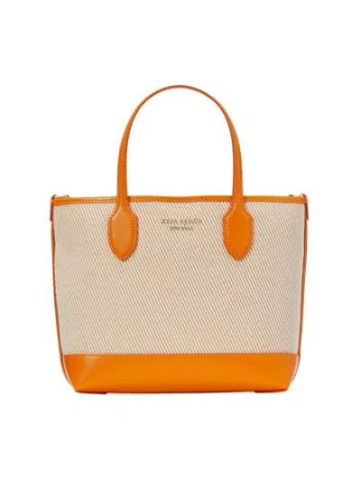 Kate Spade New York Women's Bleecker Medium Canvas & Leather Crossbody Tote Bag