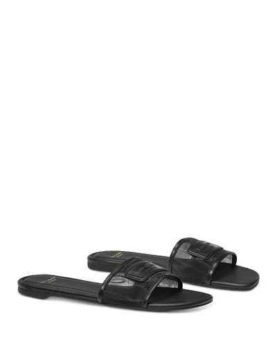 Kate Spade New York Breezy Mesh Slide Sandal In Black