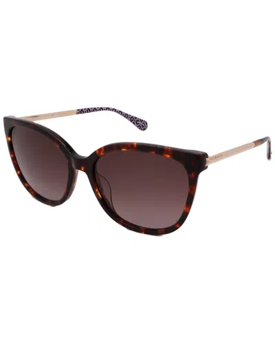 Kate Spade New York Women's Britton/s 55mm Sunglasses In Brown