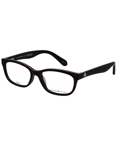 Kate Spade New York Women's Brylie 50mm Optical Frames In Black
