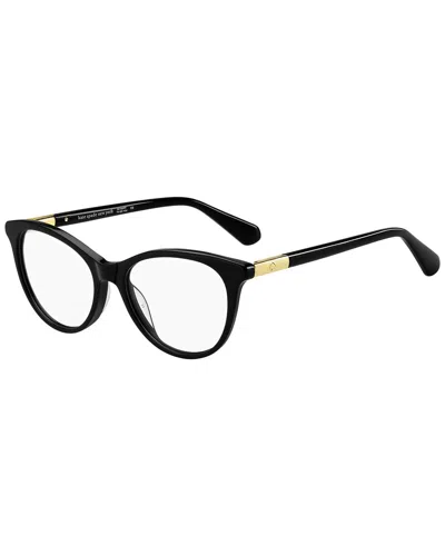 Kate Spade New York Women's Caelin 49mm Optical Frames In Black