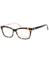 Kate Spade New York Women's Cardea 51mm Optical Frames In Brown