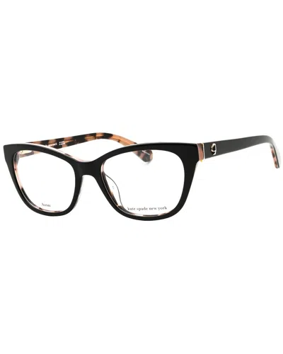 Kate Spade New York Women's Carolan 50mm Optical Frames In Black