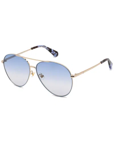 Kate Spade New York Women's Carolanefs 61mm Sunglasses In Blue