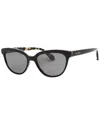 Kate Spade New York Women's Cayenne/s 54mm Polarized Sunglasses In Black