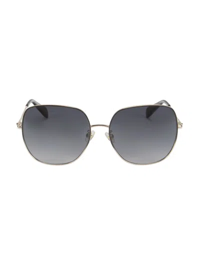 Kate Spade New York Women's Charli 59mm Geometric Sunglasses In Metallic