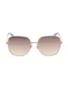 Kate Spade New York Women's Charli 59mm Oversized Sunglasses In Brown