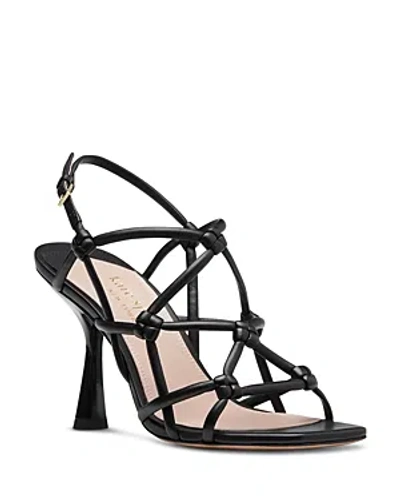 Kate Spade New York Women's Coco Knotted Strappy High Heel Sandals In Black