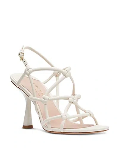 Kate Spade New York Women's Coco Knotted Strappy High Heel Sandals In Cream