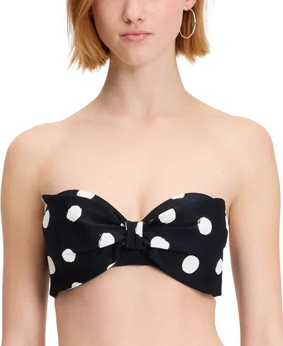 KATE SPADE WOMEN'S CONVERTIBLE BOW BIKINI TOP