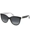 Kate Spade New York Women's Daeshas 56mm Sunglasses In Black