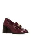 Kate Spade New York Women's Deco Bow Loafer Pumps In Burgundy