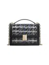 Kate Spade New York Women's Deco Plaid Tweed Chain Shoulder Bag In Multi