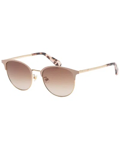 Kate Spade New York Women's Delacey 54mm Sunglasses In Gold