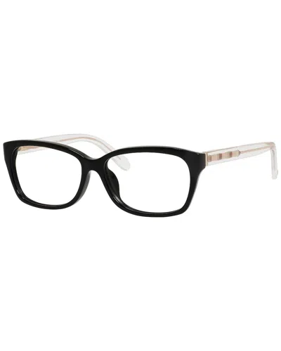 Kate Spade New York Women's Demi/f 54mm Optical Frames In Black