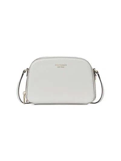 Kate Spade New York Women's Devin Leather Crossbody Bag In Gray
