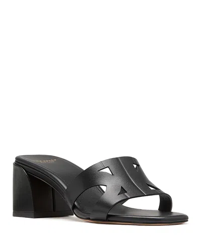 KATE SPADE KATE SPADE NEW YORK WOMEN'S DOUBLE K BLOCK HEEL SANDALS
