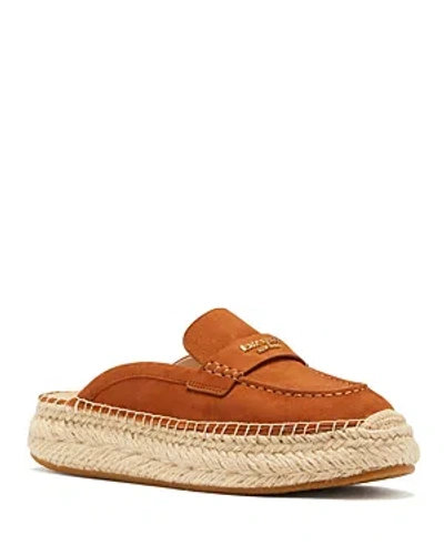 Kate Spade New York Women's Eastwell Espadrille Slide Flats In Sandalwood