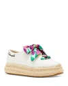 KATE SPADE KATE SPADE NEW YORK WOMEN'S EASTWELL ORCHARD BLOOM LACE ESPADRILLE FLATS
