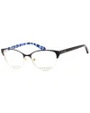 Kate Spade New York Women's Emelyn 52mm Optical Frames