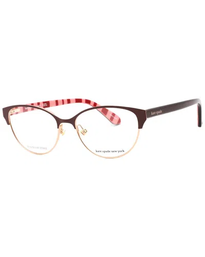 Kate Spade New York Women's Emelyn 52mm Optical Frames In Black